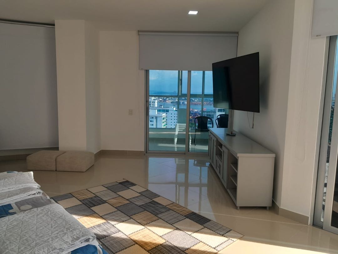 APARTAMENTO AMOBLADO EN ARRIENDO EN MANGA - CARTAGENA