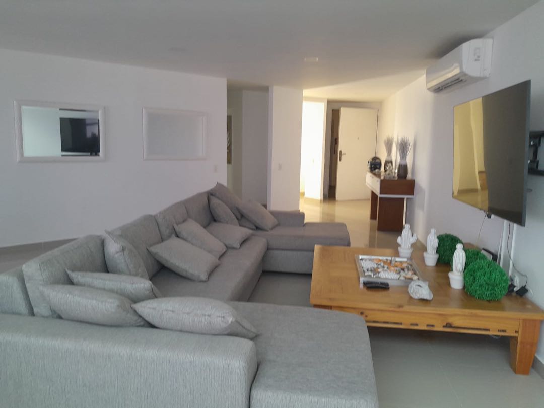 APARTAMENTO AMOBLADO EN ARRIENDO EN MANGA - CARTAGENA