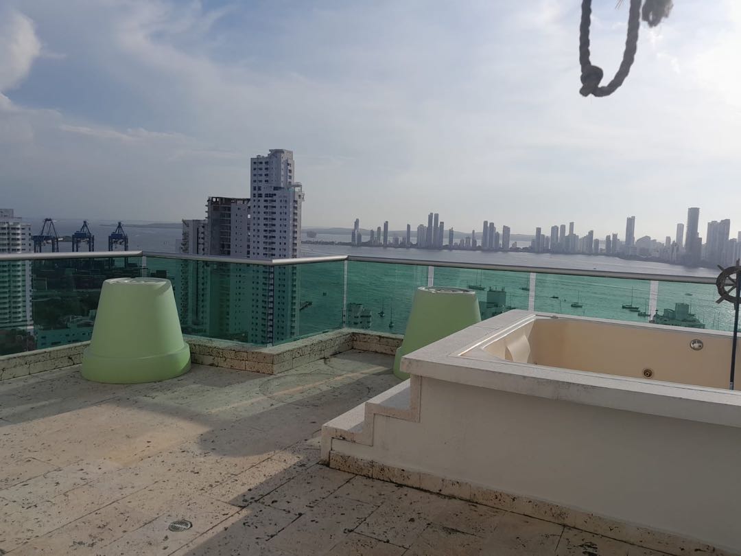 APARTAMENTO AMOBLADO EN ARRIENDO EN MANGA - CARTAGENA