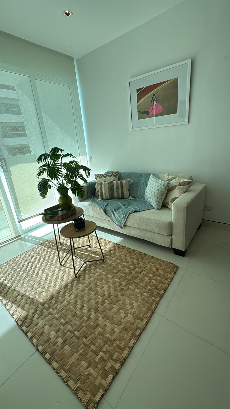 APARTAMENTO AMOBLADO EN ARRIENDO EN CASTILLOGRANDE- CARTAGENA
