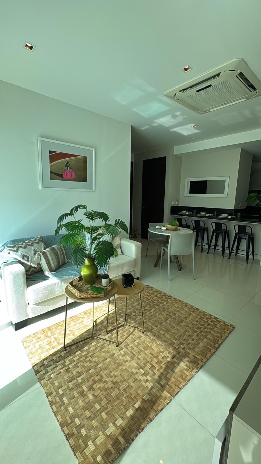 APARTAMENTO AMOBLADO EN ARRIENDO EN CASTILLOGRANDE- CARTAGENA