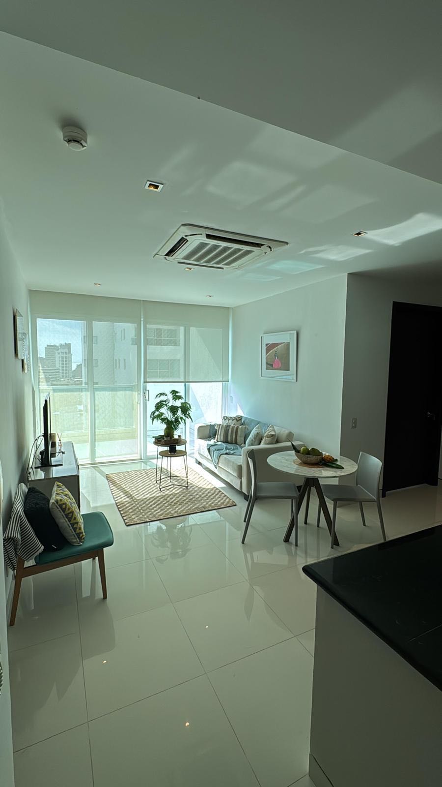 APARTAMENTO AMOBLADO EN ARRIENDO EN CASTILLOGRANDE- CARTAGENA