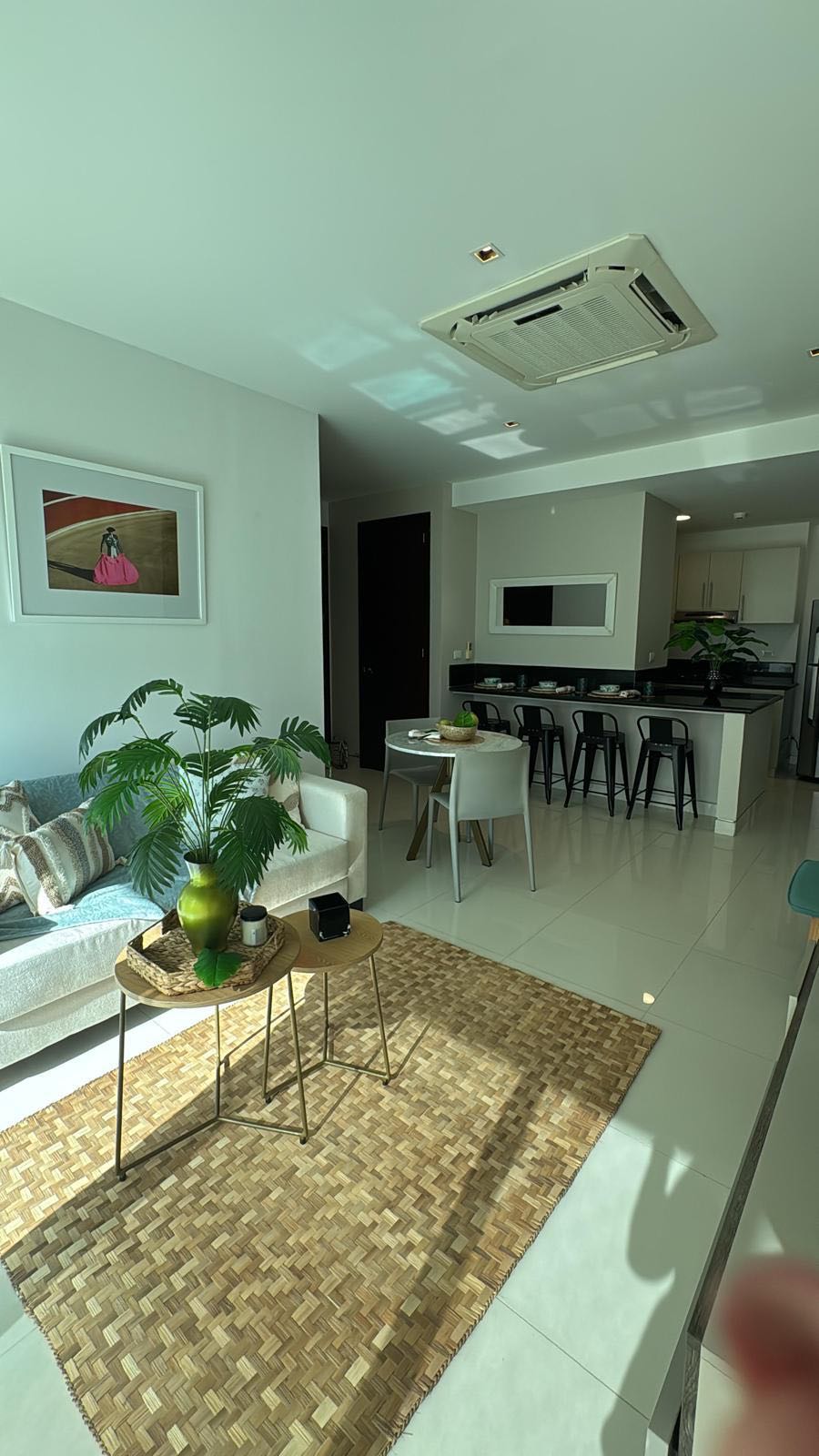 APARTAMENTO AMOBLADO EN ARRIENDO EN CASTILLOGRANDE- CARTAGENA