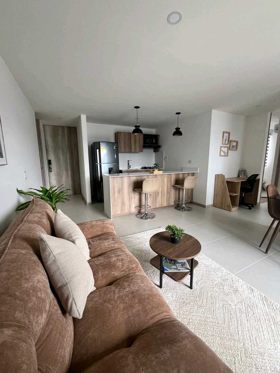 Apartamento amoblado en arriendo Ciudad del río BR28