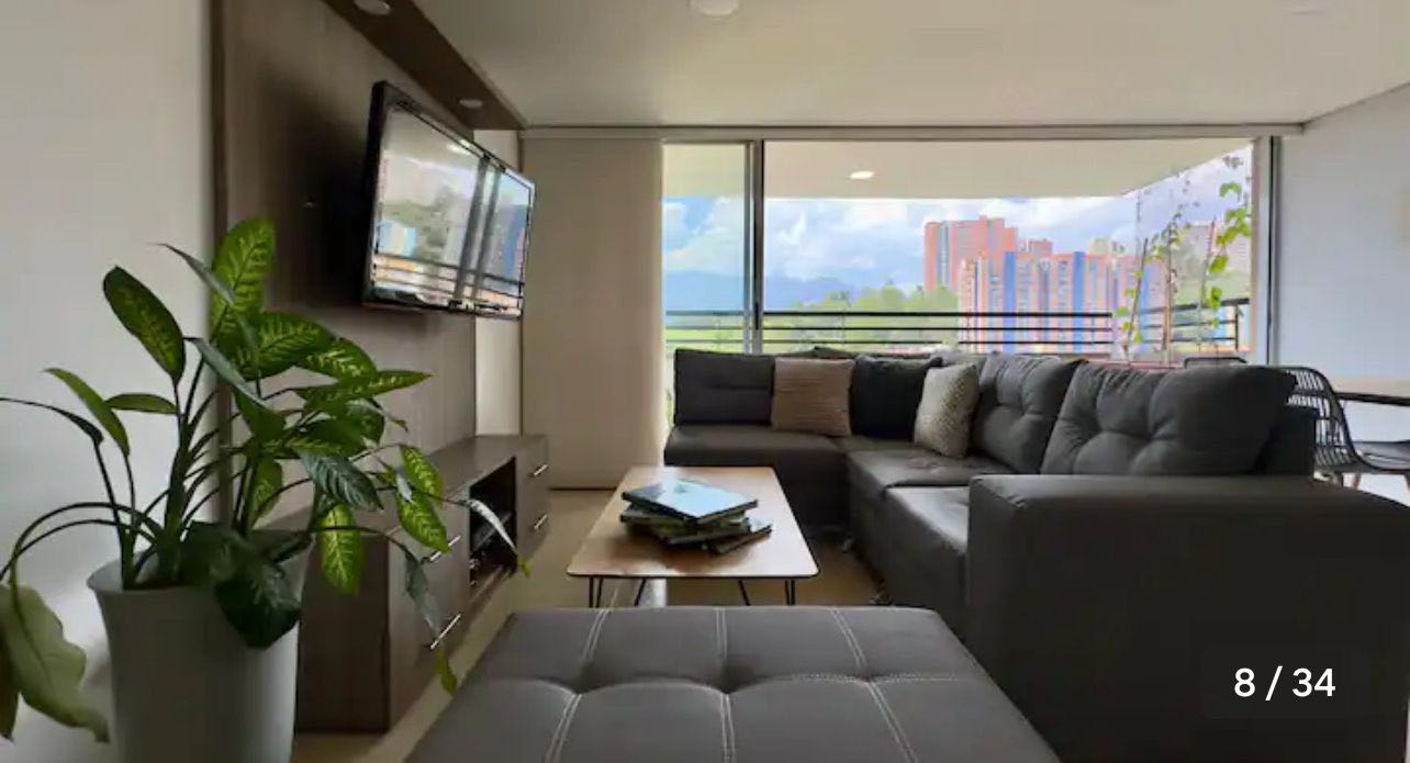 Apartamento amoblado en la mota