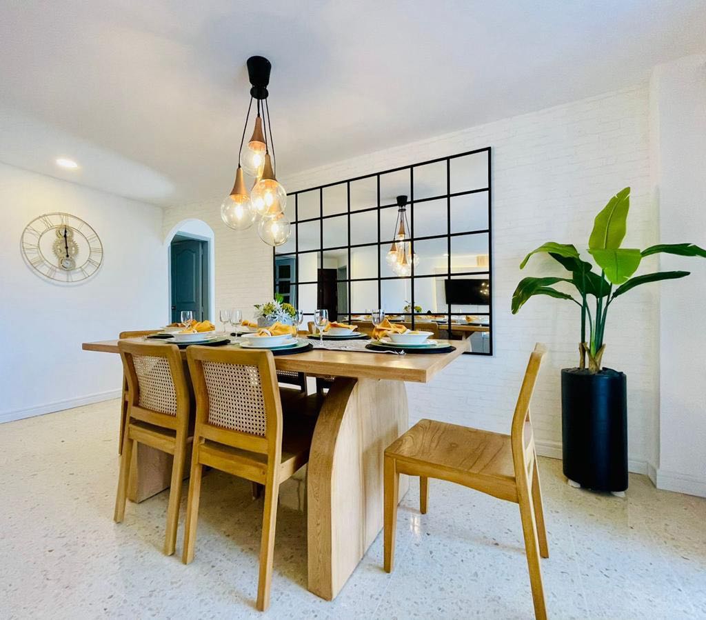 Apartamento amoblado en milla de oro