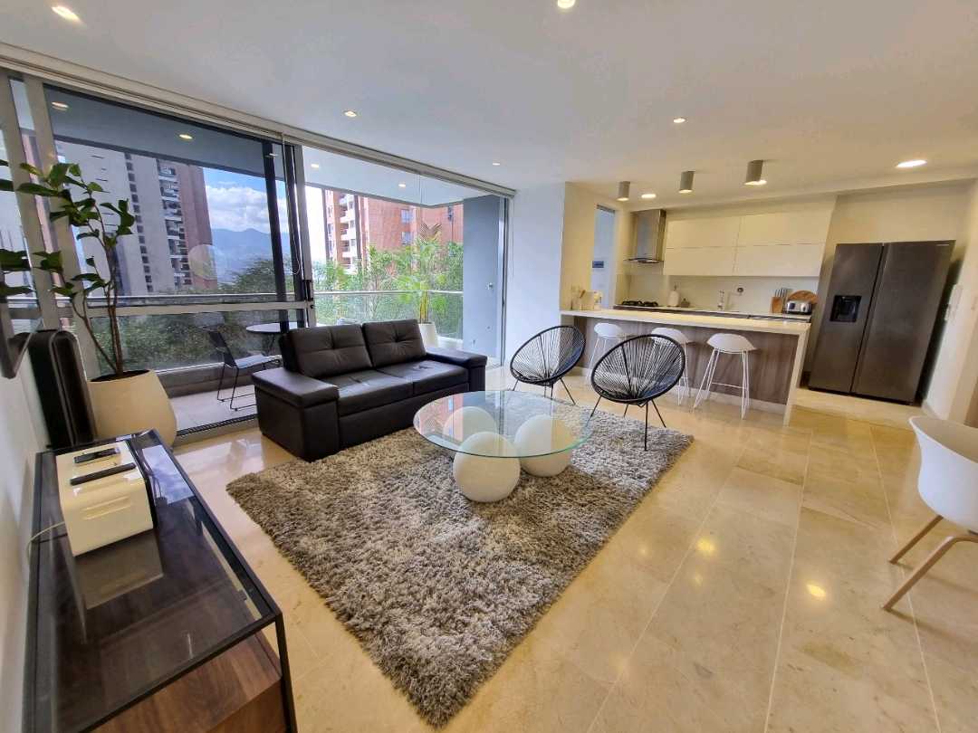 Apartamento amoblado Poblado cerca a Provenza LK2