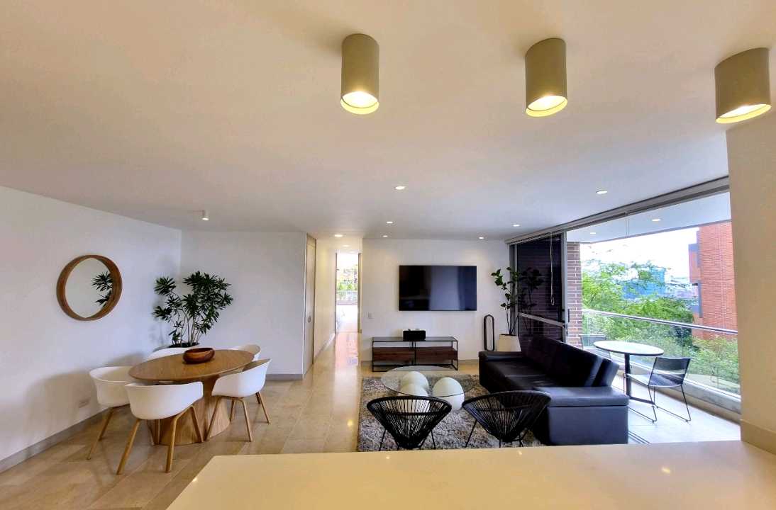 Apartamento amoblado Poblado cerca a Provenza LK2