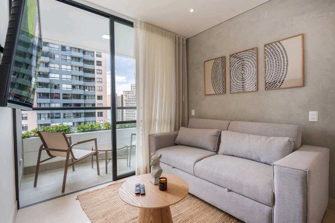 Apartamento en arriendo amoblado  Poblado cerca a los Balsos GRBY