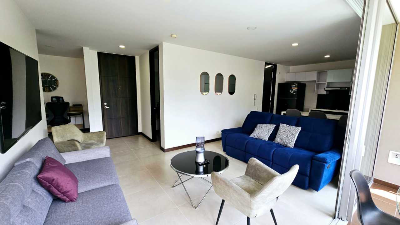 Apartamento en arriendo y amoblado Santa María de los Angeles