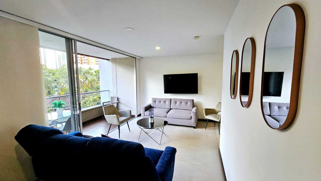 Apartamento en arriendo y amoblado Santa María de los Angeles