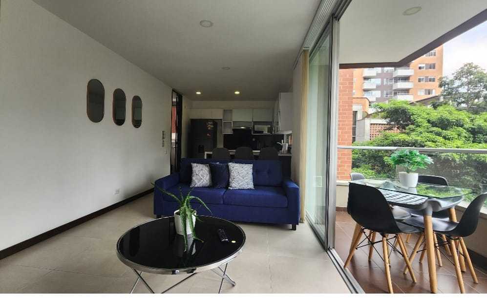 Apartamento en arriendo y amoblado Santa María de los Angeles