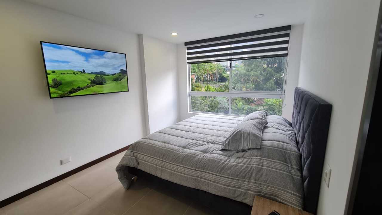 Apartamento en arriendo y amoblado Santa María de los Angeles
