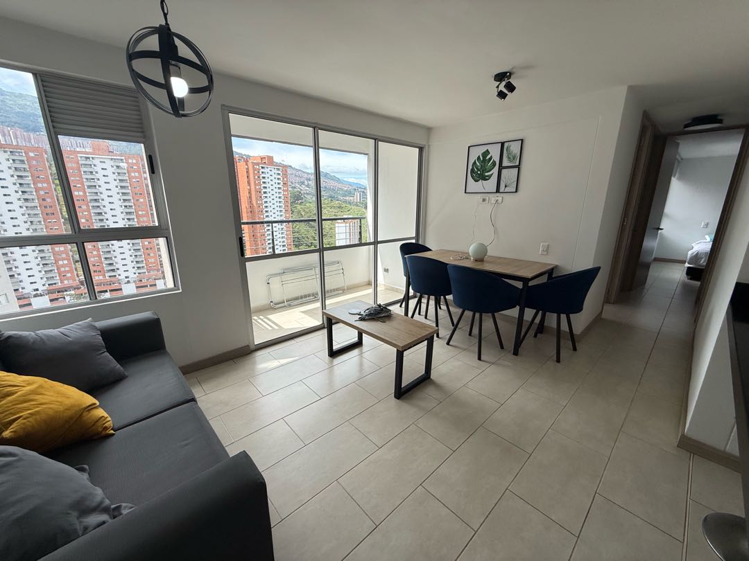 ARRIENDO APARTAMENTO AMOBLADO EN CALASANZ PARTE ALTA