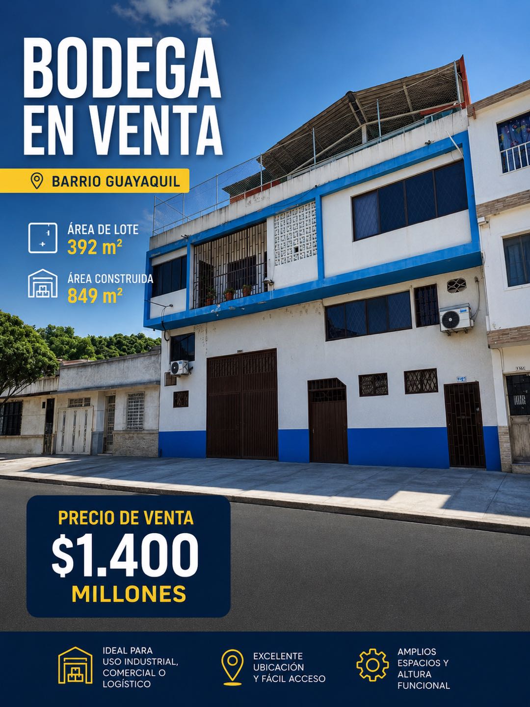 Bodega en venta en Guayaquil