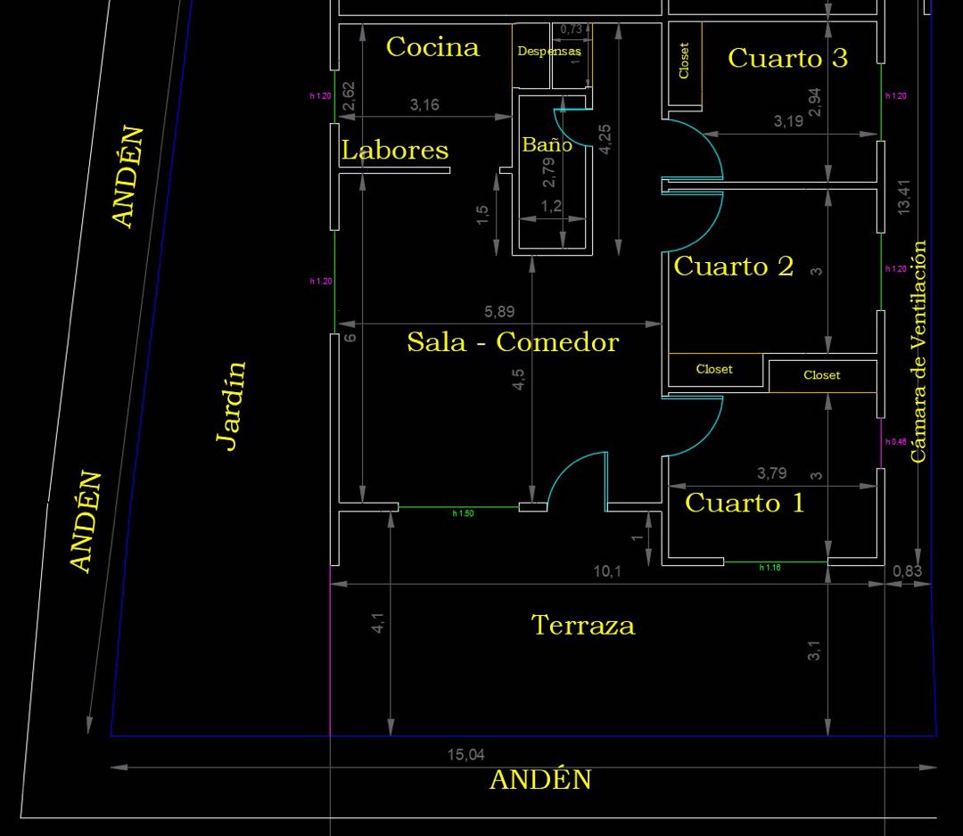 CASA EN ARRIENDO EN ALTO BOSQUE - CARTAGENA