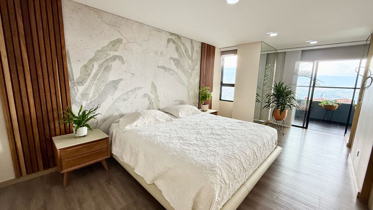 Apartamento con vista a Medellín en venta, Las Palmas - El Poblado