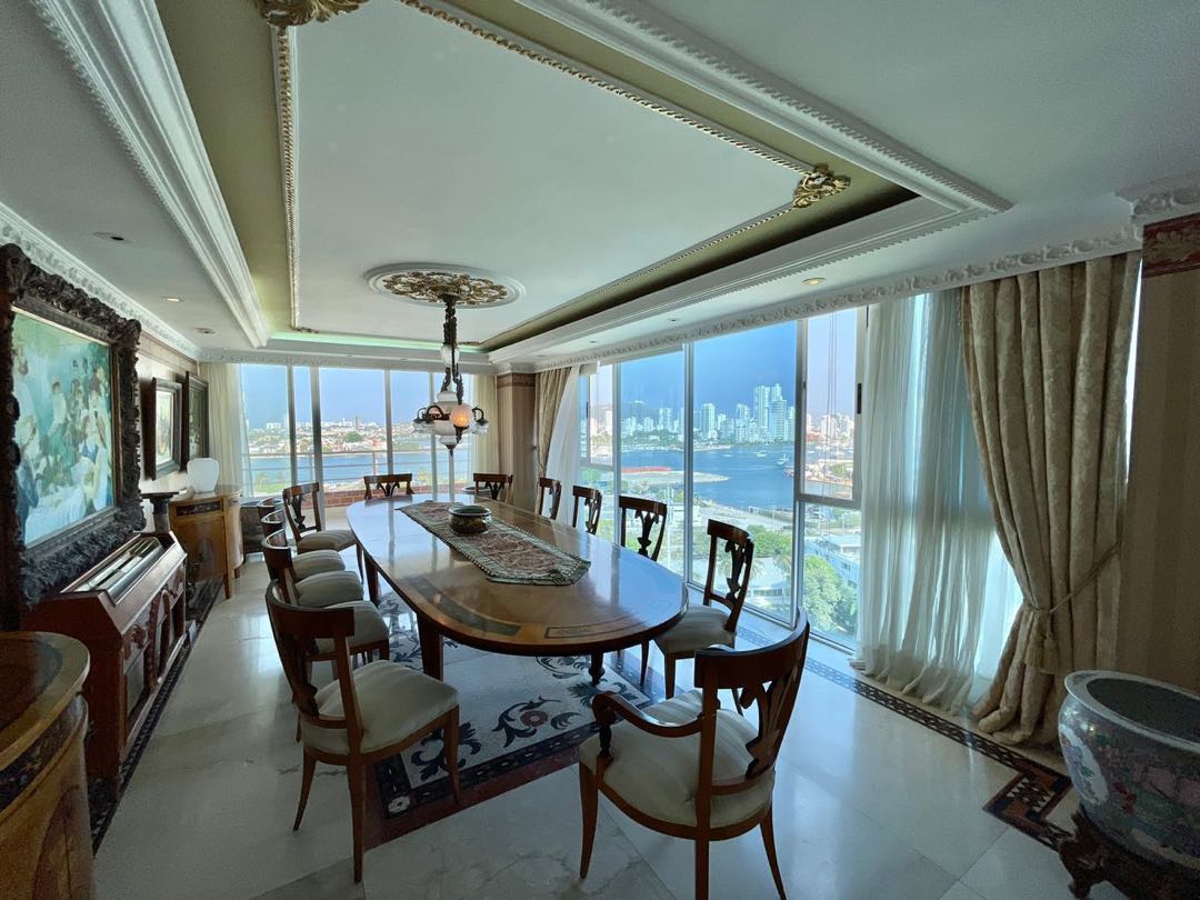 PENTHOUSE EN ARRIENDO EN BOCAGRANDE - CARTAGENA