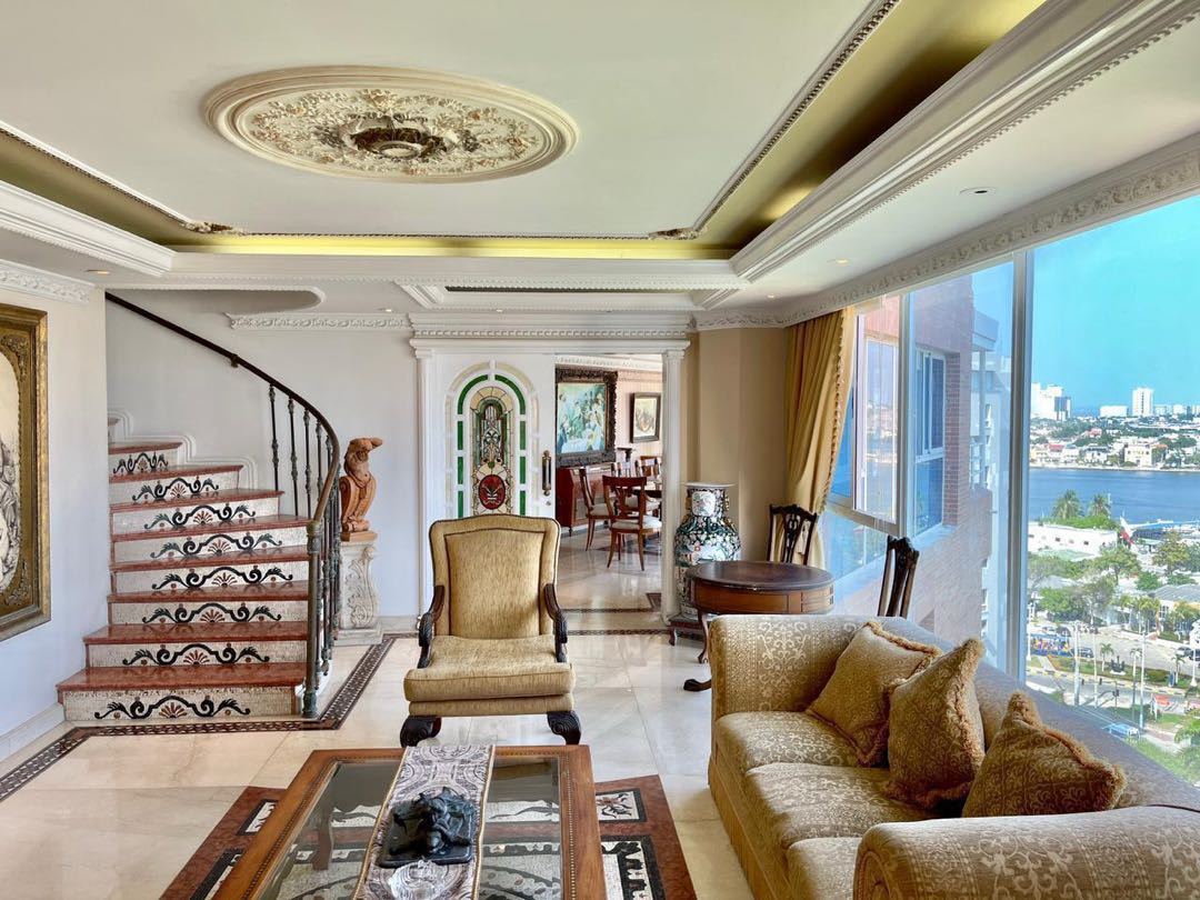 PENTHOUSE EN ARRIENDO EN BOCAGRANDE - CARTAGENA