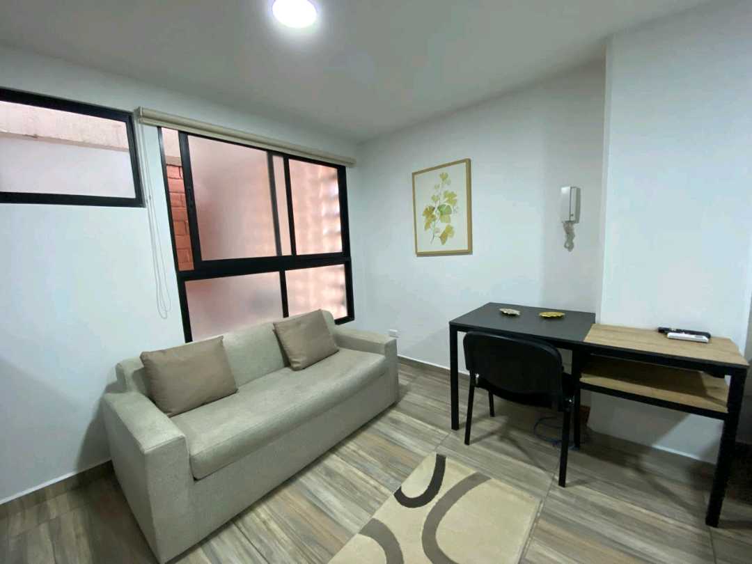Apartaestudio Amoblado Servicios Incluidos en Conquistadores, Medellín