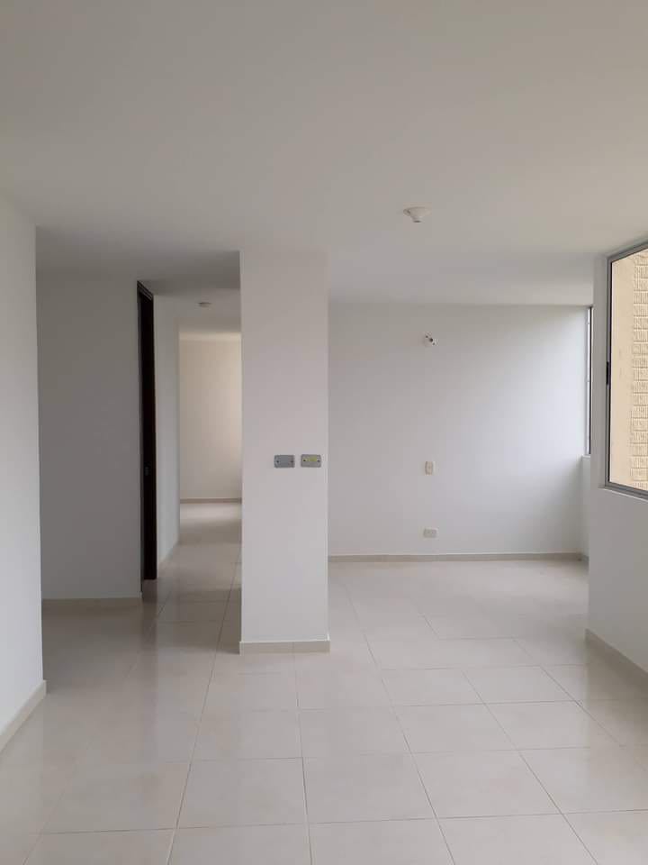 SE VENDE APARTAMENTO EN BOCHALEMA 55m2 piso 7