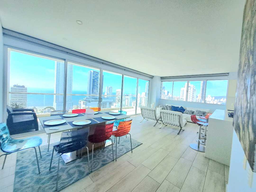 VENTA APARTAMENTO EN CARTAGENA,BOCAGRANDE EDIFICIO OCEANIC 44