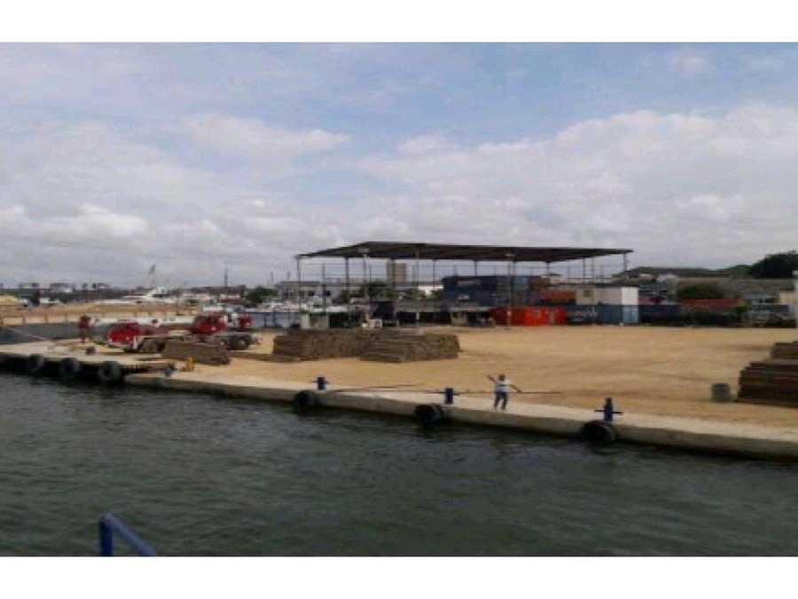 Venta De Puerto Con Bodega y Lote En Cartagena Colombia