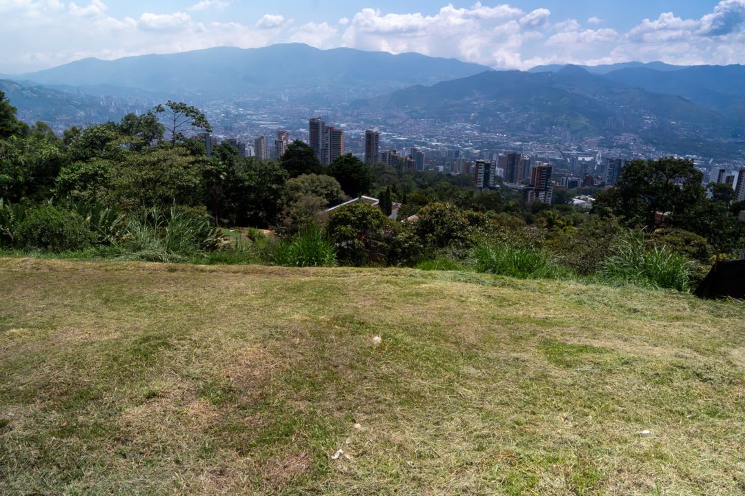 venta lote con vista los balsos palmas poblado Medellin 