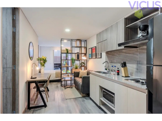 Apartaestudio en arriendo en Chicó, Bogotá, 32 m² · foto 20 de 20