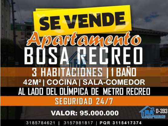 Apartamento de 3 alcobas en venta en Noroccidente, Bogotá, 42 m² · foto 9 de 9