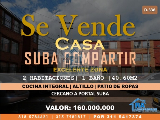 Casa de 2 alcobas en venta en Noroccidente, Bogotá, 41 m² · foto 17 de 17