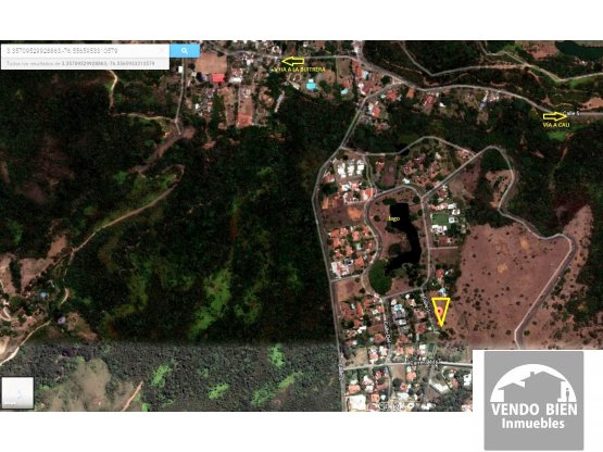 Vendo Lote plano en la Parcelación La Riverita, Buitrera Cali Sur — foto 2