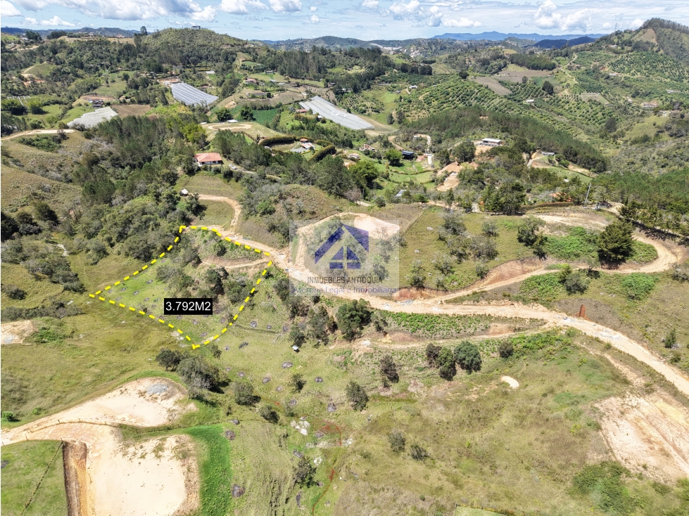 Lote en venta San Vicente Ferrer parcelación Premiun financiación