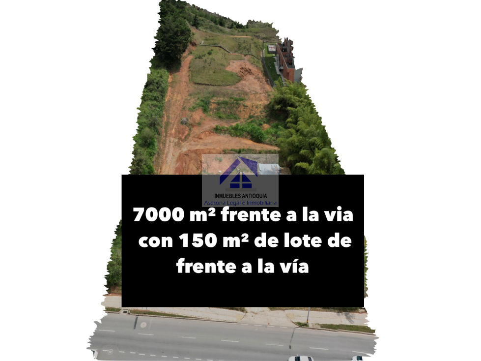 Lote uso mixto vía principal Plan parcial 12 pisos Rionegro