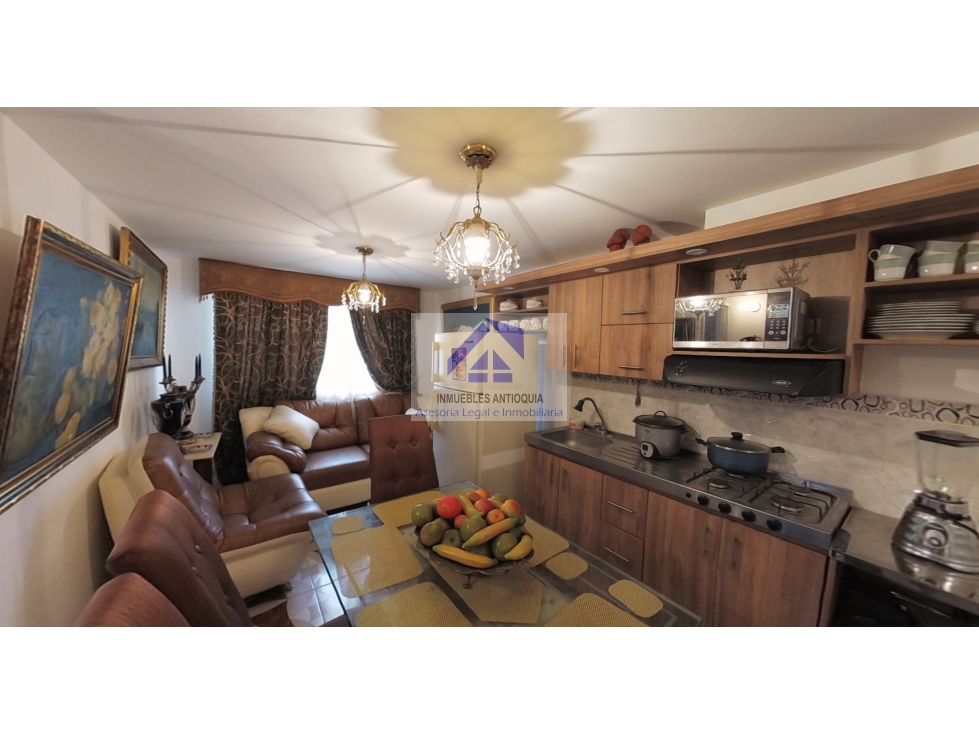 Apartamento en venta amoblado Marinilla Autopista Alcaravanes