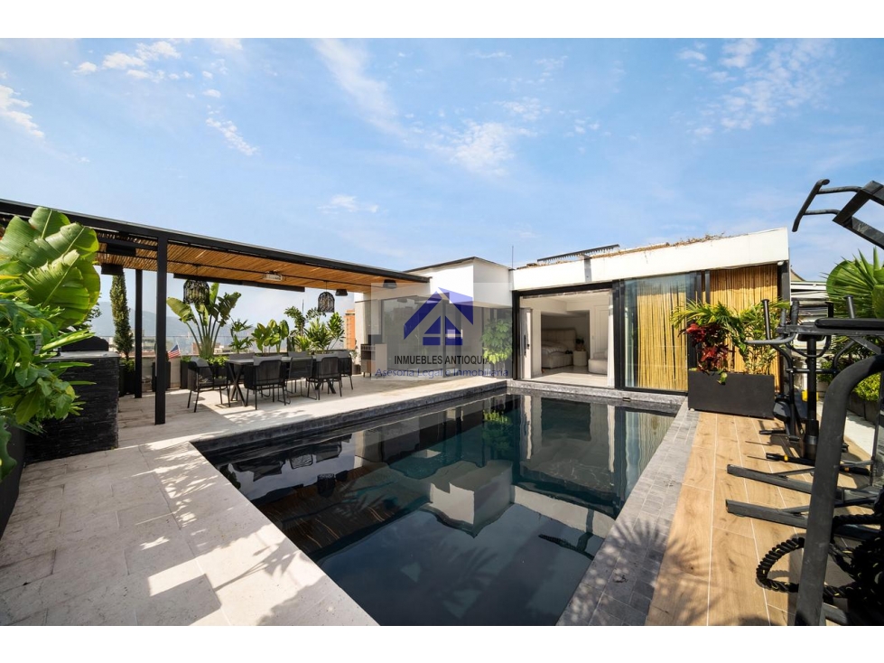 Penthouse San Lucas diseño moderno piscina privada vista panorámica