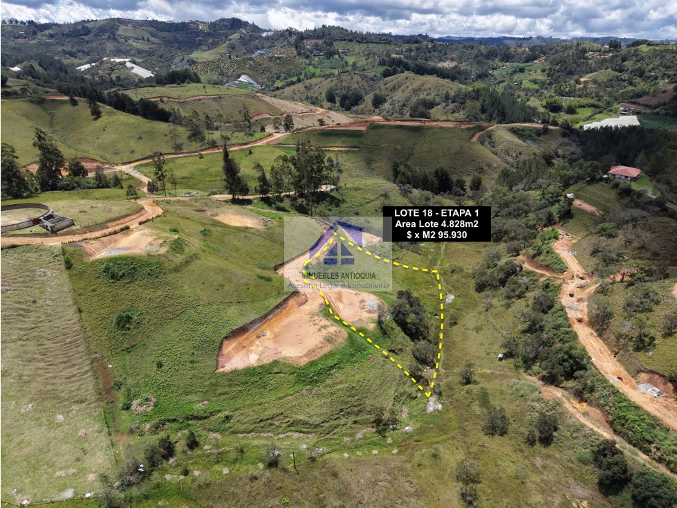 Lote en venta parcelación premiun valorización financiación L18
