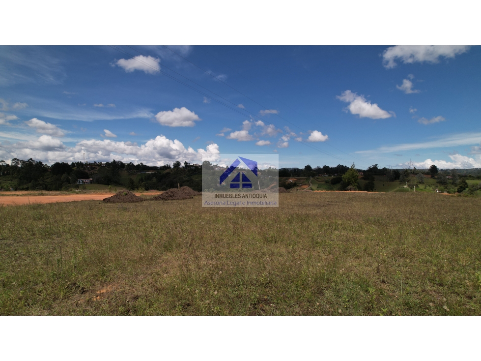 Lote parcelación de lujo vista panorámica vaporización Rionegro