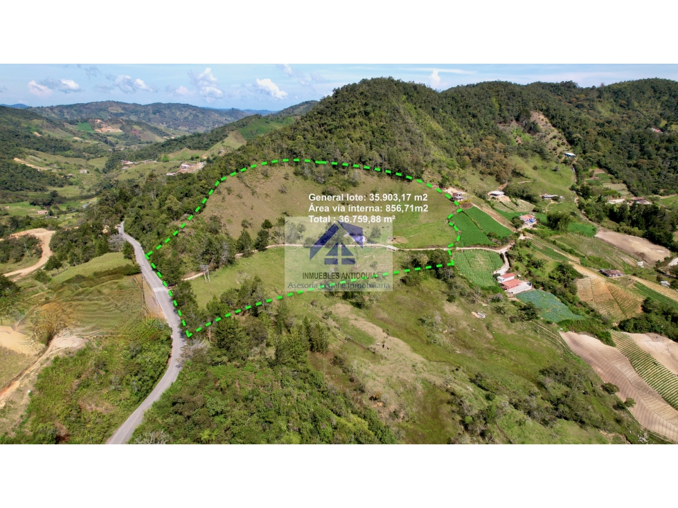 Tierra parcelable de la Autopista Medellín vista cerca autopista