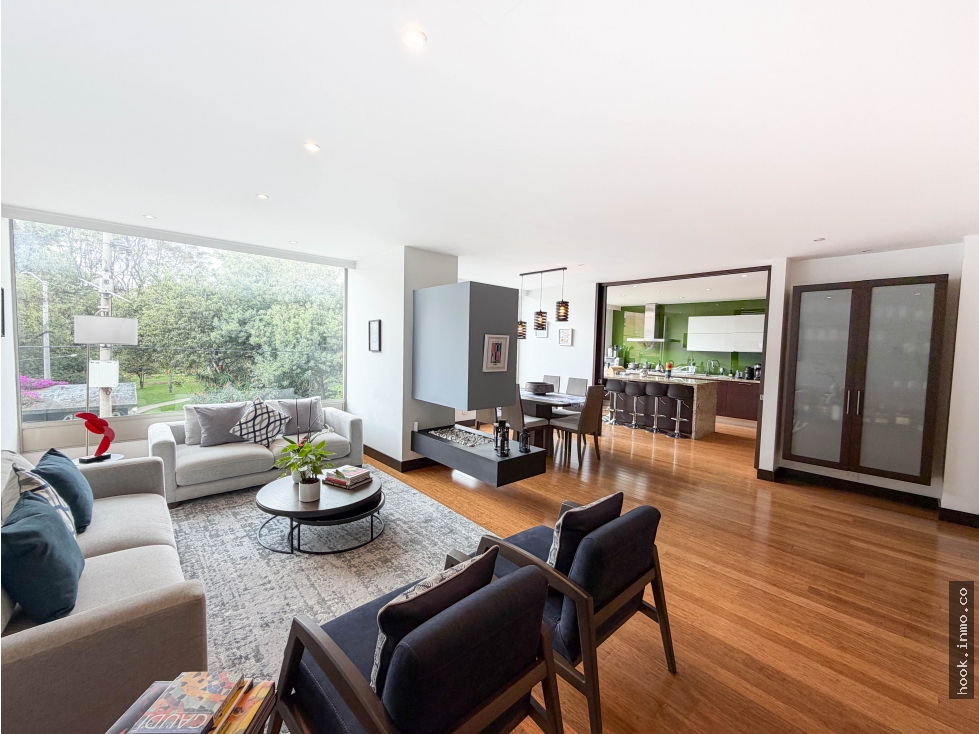 Increible e iluminado apartamento para venta en santa paula