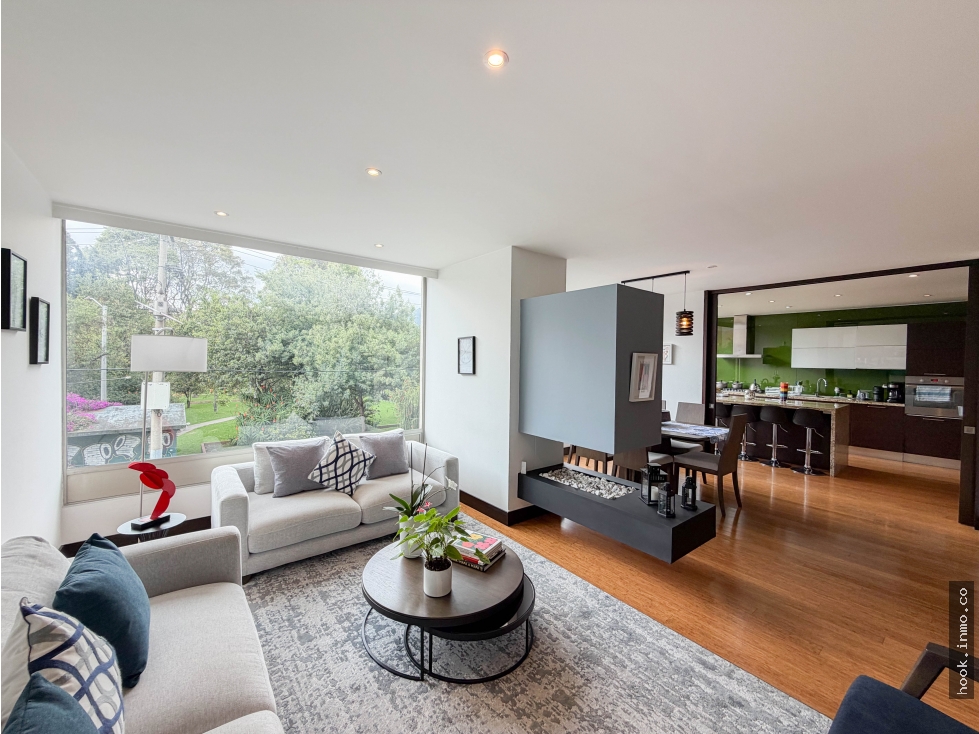 Increible e iluminado apartamento para venta en santa paula