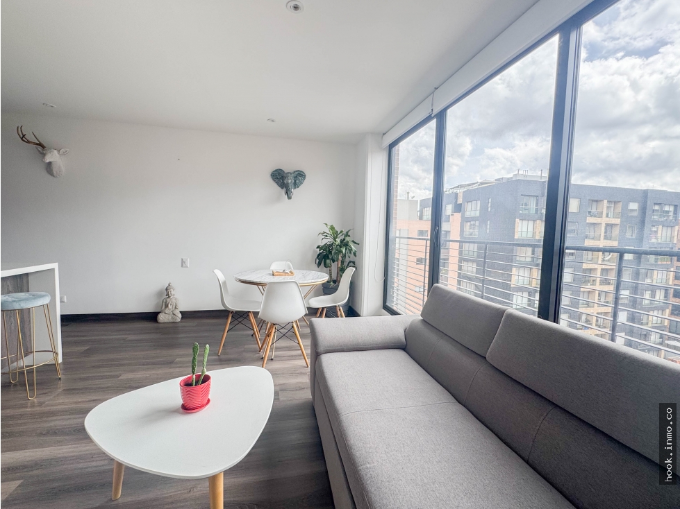 Apartamento amoblado para arriendo amoblado en Chico