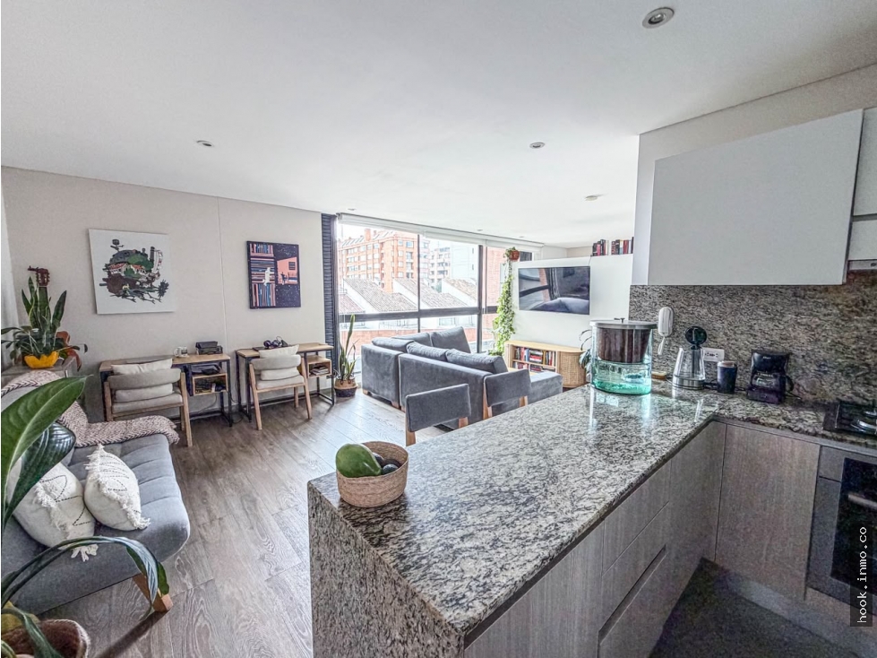 Apartaestudio en venta en Ilarco 114 | Exterior, moderno y luminoso