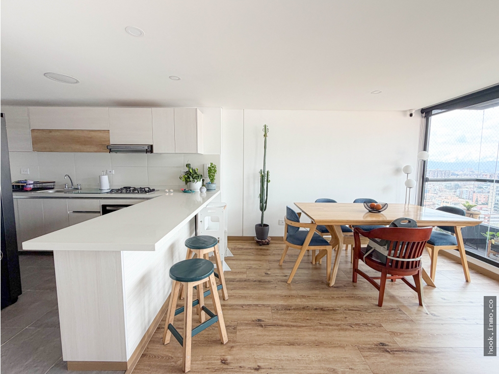 venta Apartamento con increible vista en cedritos