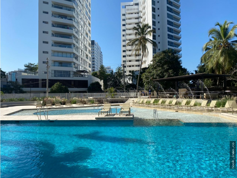 Venta apto amoblado Santa Marta en Playa Salguero