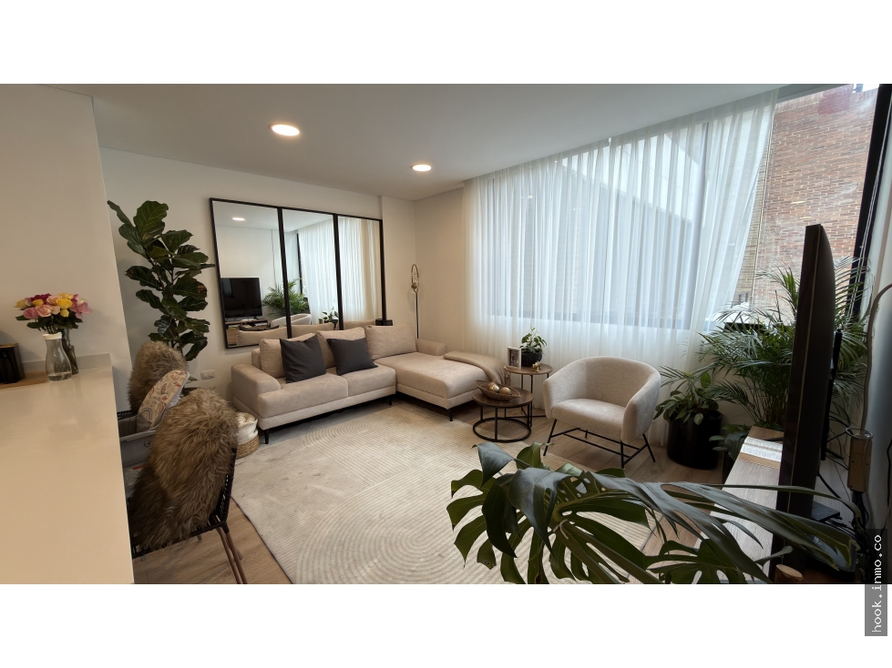APARTAMENTO MODERNO Y BIEN DISTRIBUIDO EN SANTA BÁRBARA