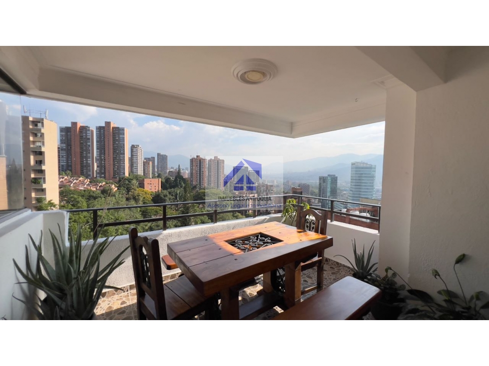 Penthouse Duplex el poblado vista panoramica permutable