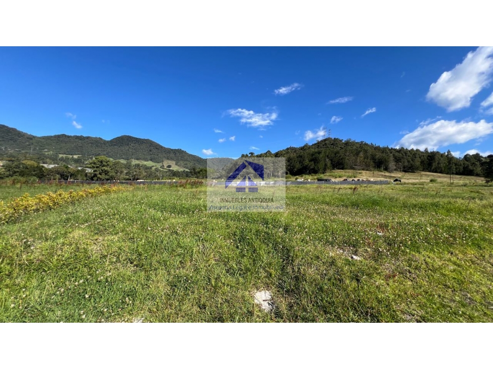 Lote en venta parcelación premiun zona de alta valoración La Ceja