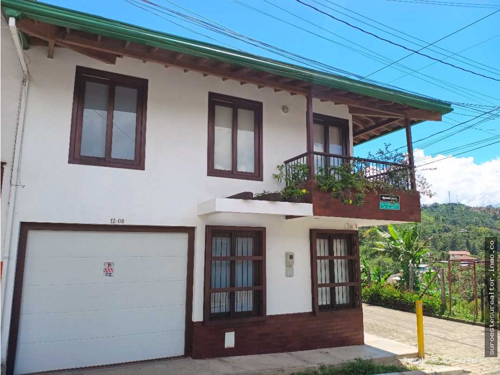 VENTA CASA JARDIN SUROESTE ANTIQIEÑO