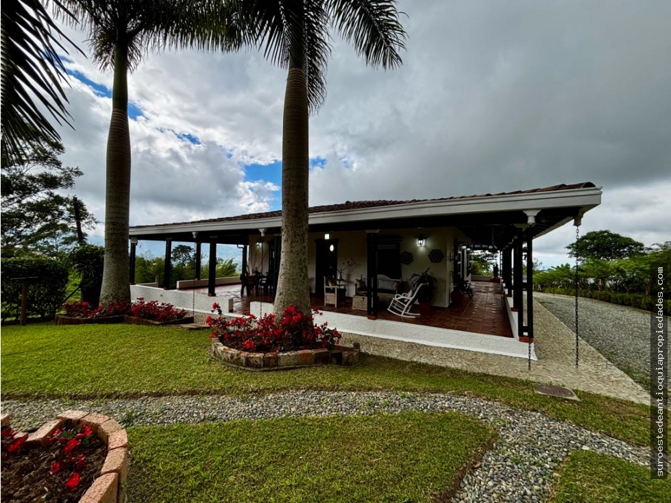 VENTA DE FINCA EN FREDONIA SUROESTE DE ANTIOQUIA.